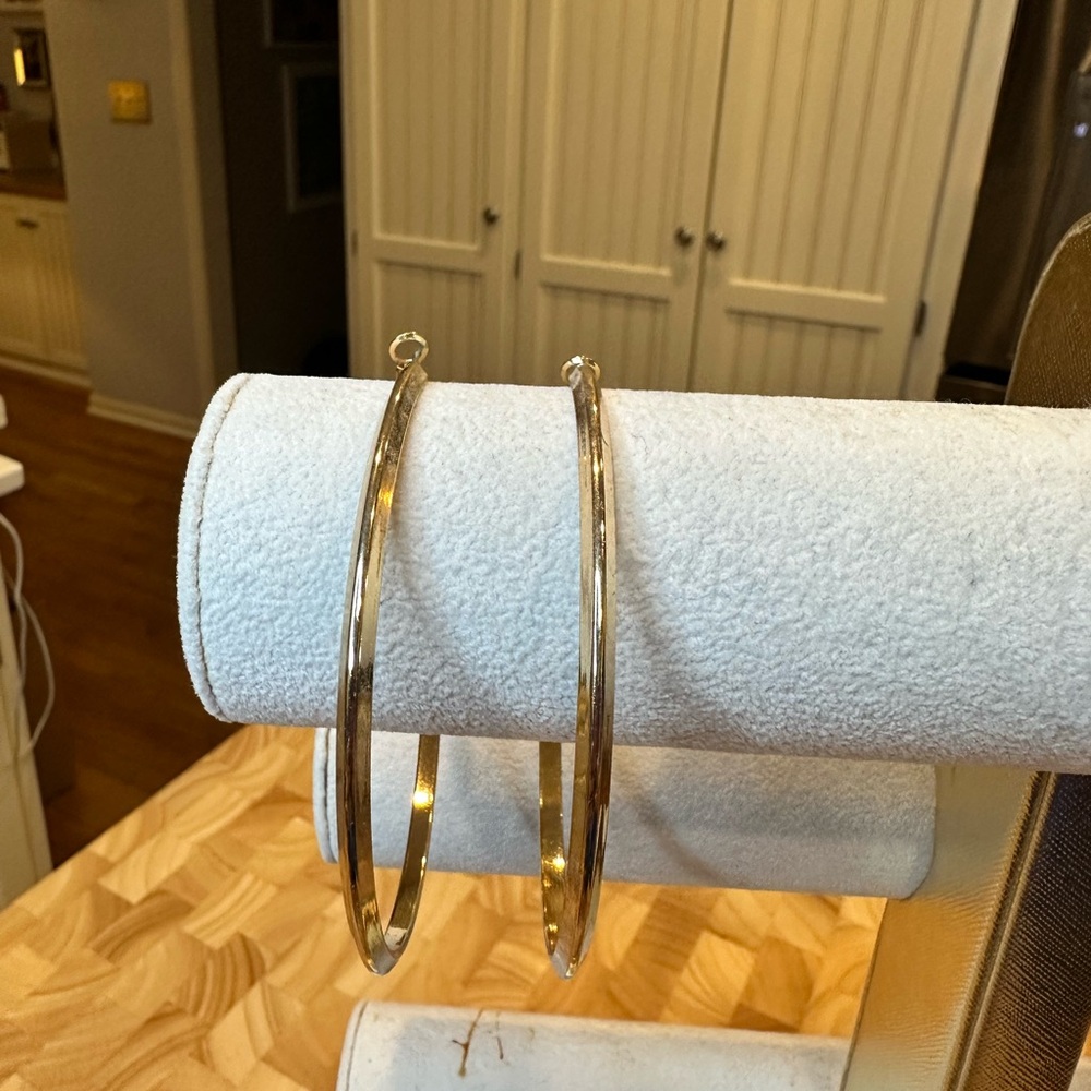 Gold Hoop Earrings